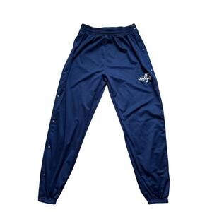 VTG And1 Tear Away Snap Pants Mens M Blue 90s Basketball Breathable Track Pants